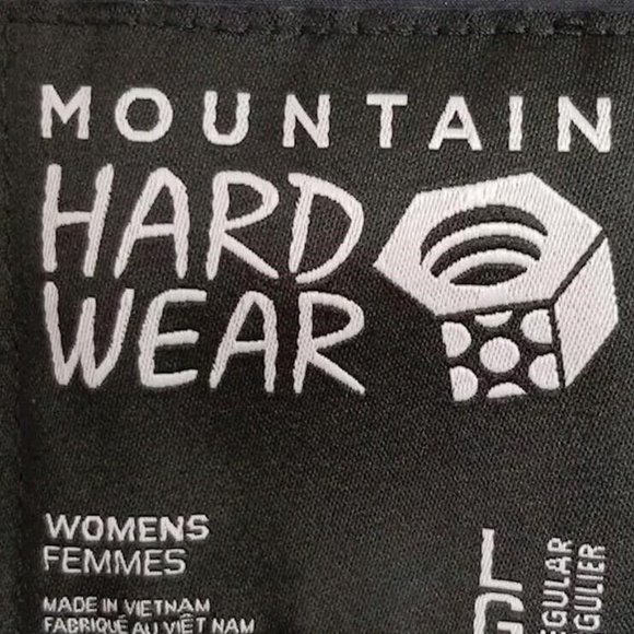 Womens L  Mountain Hardwear Firefall​ Cocoa Red Ski Snow Board Bibs Pants - Picture 7 of 7